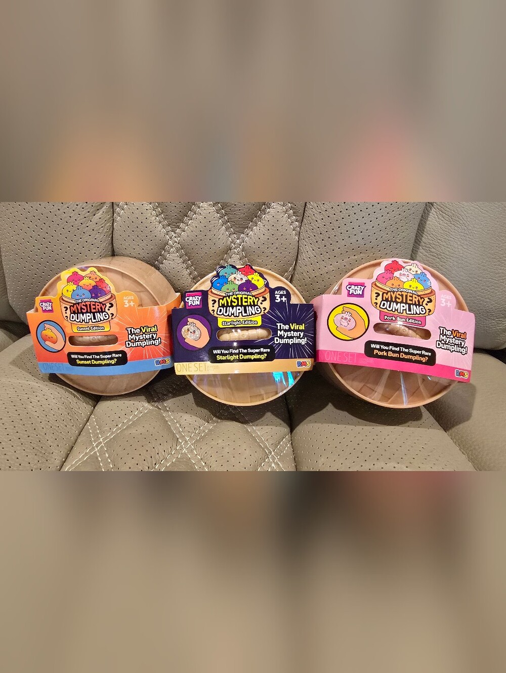 Bundle Of Starlight, Sunset And Pork Bun Dumplings